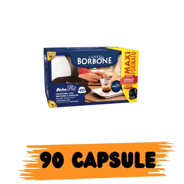 Borbone Caffe Capsule Dolce Gusto Dek 90pz DR
