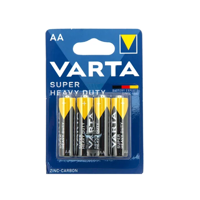 Varta Super Heavy Duty Batterie Tipo AA Stilo
