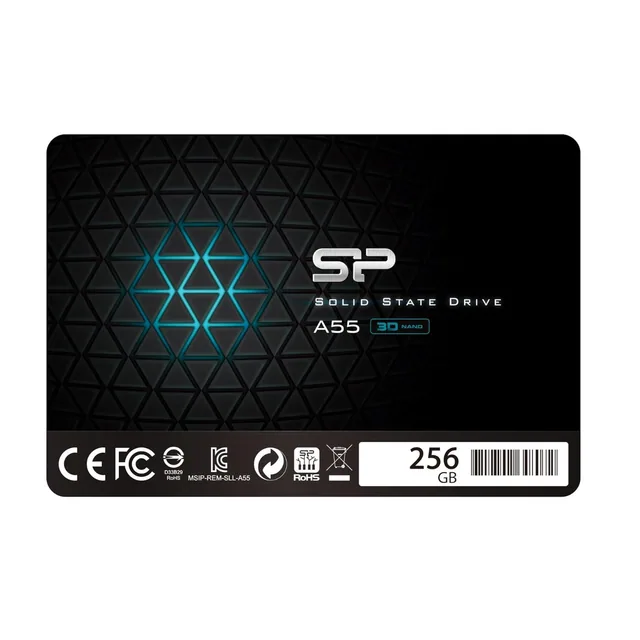 Silicon Power Hard Disk Interno SSD 2.5" SATA III 256GB A55