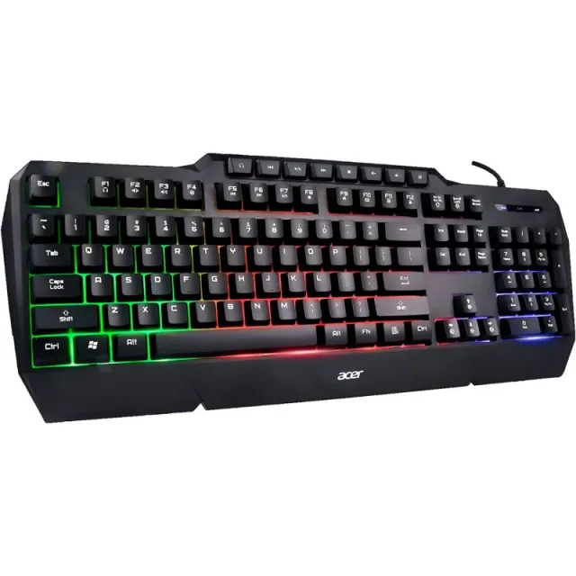 Acer Tastiera Filo Gaming RGB Membrana QWERTY Stellar GK1600