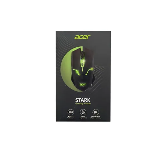 Acer Mouse Filo Gaming RGB 6Tasti 6400dpi Stark GM1200