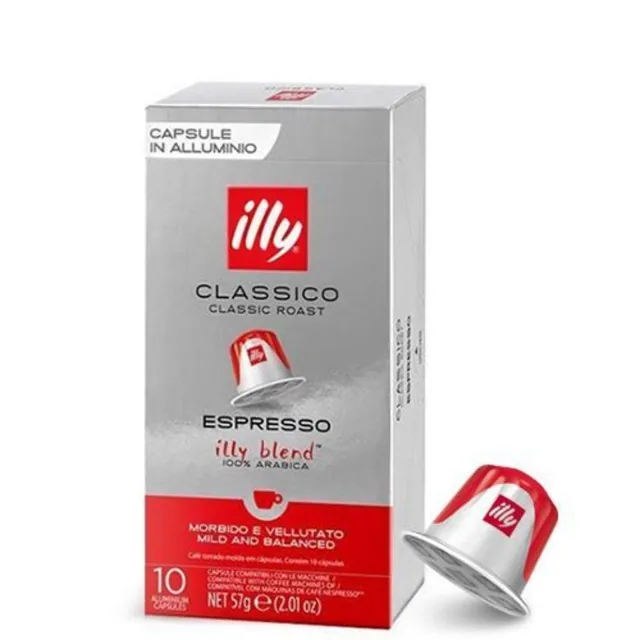 Illy 10 caffè in Capsule compatibili Nespresso® Tostato ESPRESSO CLASSICO