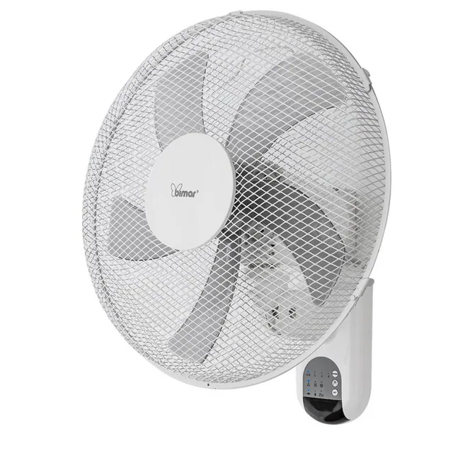 Bimar Ventilatore Parete + Telecomando 5 Pale D.40cm 50W VM45