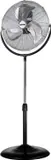 Zephir PF50CR Ventilatore a Piantana Industriale a Pale 50 cm Cromo 200W