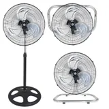 Vinco Ventilatore Parete/Terra/Piantana 3 Pale D.45cm Altezza 160cm 90W 70718