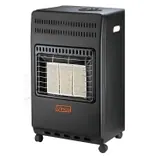 Vinco 71406 Stufa Gas Infrarossi 4200W +Kit Regolatore 0.5m