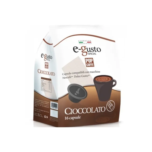 Pop Caffè Cioccolata 16 Capsule Compatibili Dolce Gusto