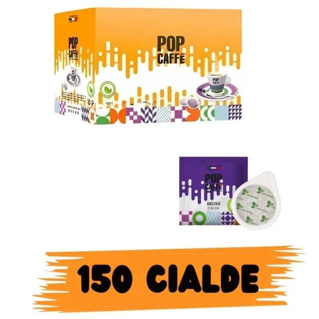 Pop Caffe Cialde 40mm Decisa 150pz