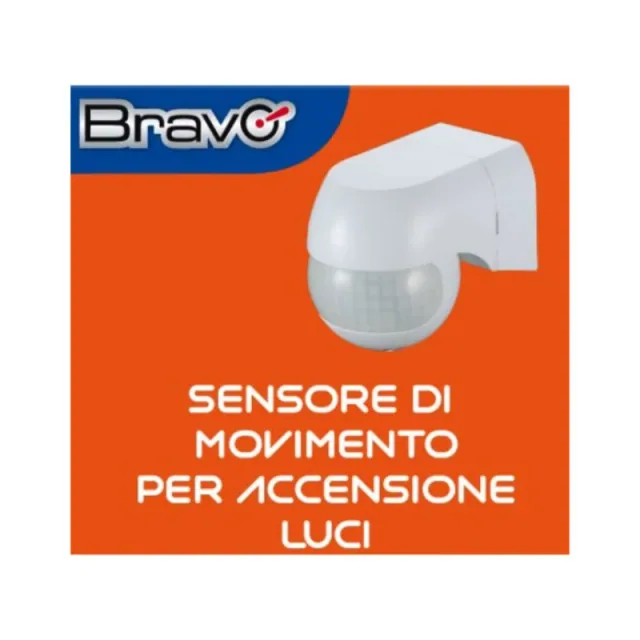 Bravo sensore di movimento per accensione luci