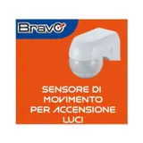 Bravo sensore di movimento per accensione luci