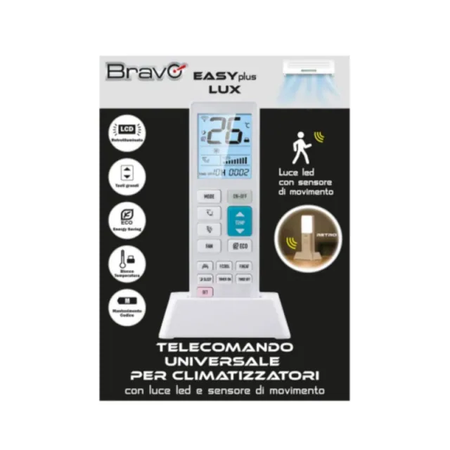 Bravo EASY PLUS LUX Telecomando universale per condizionatori