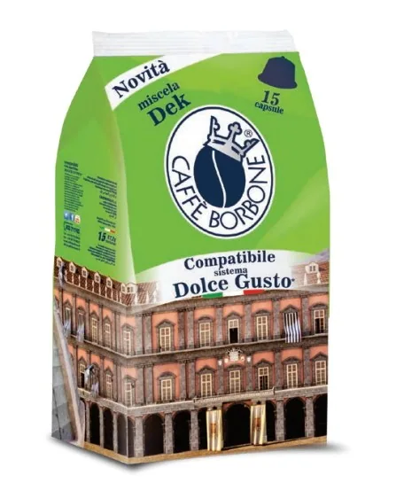 Borbone Caffe' Capsule Dolce Gusto Dek 15pz PAL