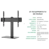 Superior staffa tv 37-70 table top 40kg supstv020