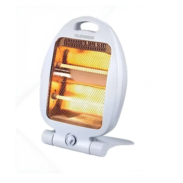 STUFA AL QUARZO CALDOBAGNO TELEFUNKEN M08228 400/800W BIANCA