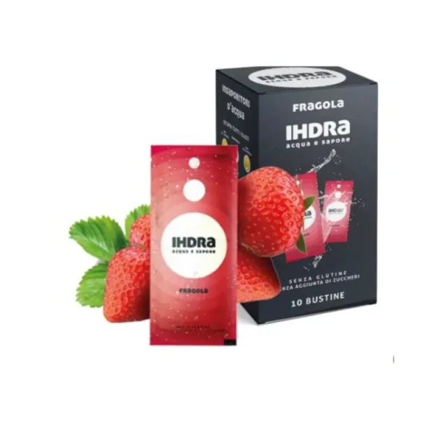 Ihdra Insaporitore Acqua 1Cnf/10pz Fragola