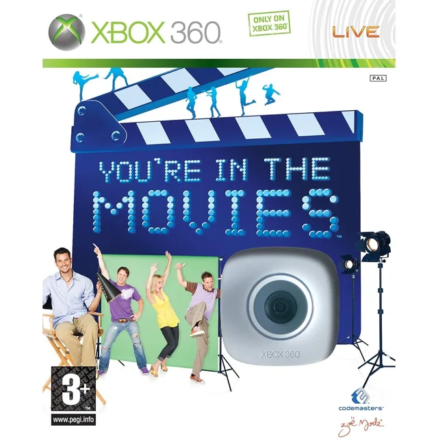 XBOX 360 Videogioco You're in the Movies + Telecamera