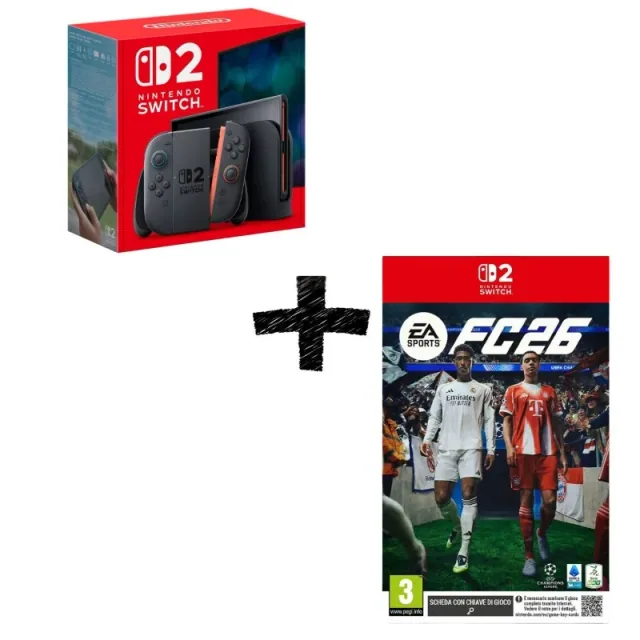 Switch2 Console 256GB Black +FC 26