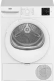 Beko BMTR38W Asciugatrice Slim 8kg, Classe D, Linea Estetica NX, motore asincrono, Display digitale, colore Bianco, oblò Bianco