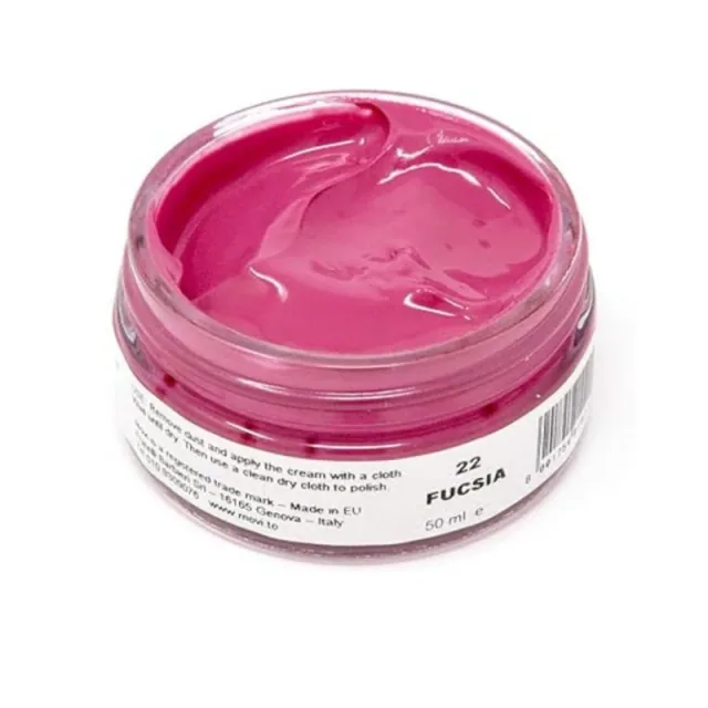 Movi Lucido Scarpe Pelle/Cuoio Beauty Cream 50ml Fucsia 22