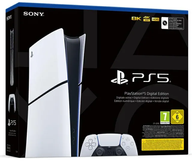 PS5 Console Digital Slim 825GB White ITA