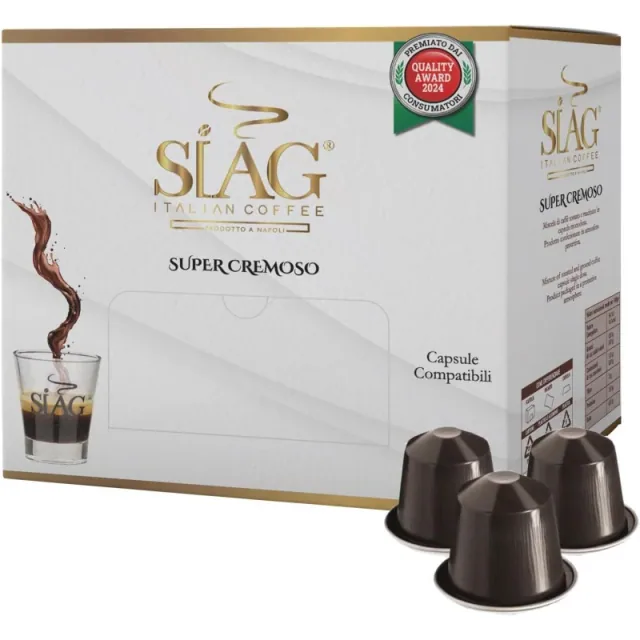 Siag Caffe Capsule Nespresso Super Cremoso 100pz