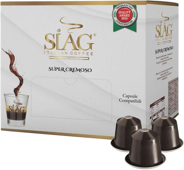 Siag Caffe Capsule Nespresso Super Cremoso 100pz