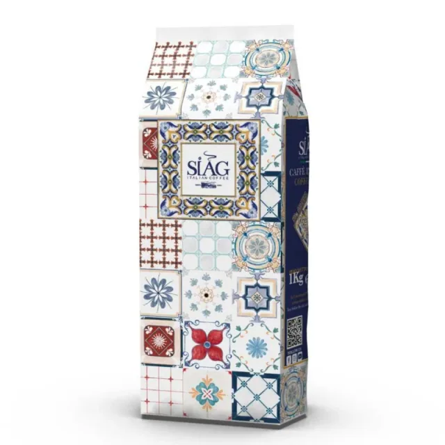 Siag Caffe Grani Blu Mediterranea 1Kg