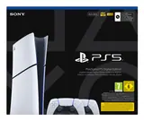 PS5 Console Digital Slim 825GB +2 Dualsense White ITA