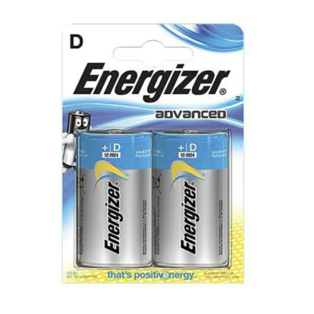 Energizer Batterie Torcia D Plus LR20 MN1300 1Cnf/2pz