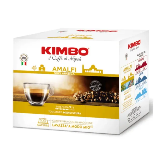 Kimbo Caffe Capsule A Modo Mio Amalfi 100pz