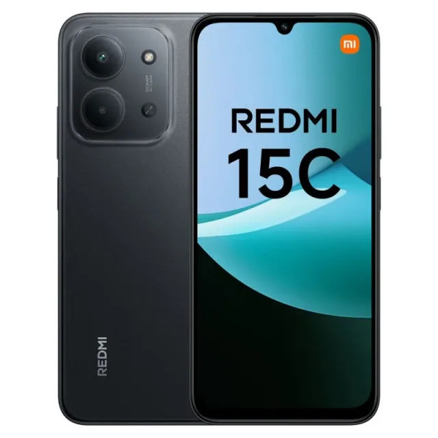 Xiaomi Redmi 15c 4+256GB 6.9" 4G Midnight Black DS ITA
