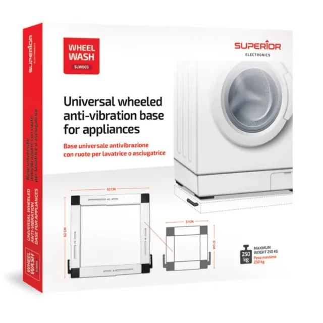 Superior Base con RuoteLavatrici Antivibrazione SLW003