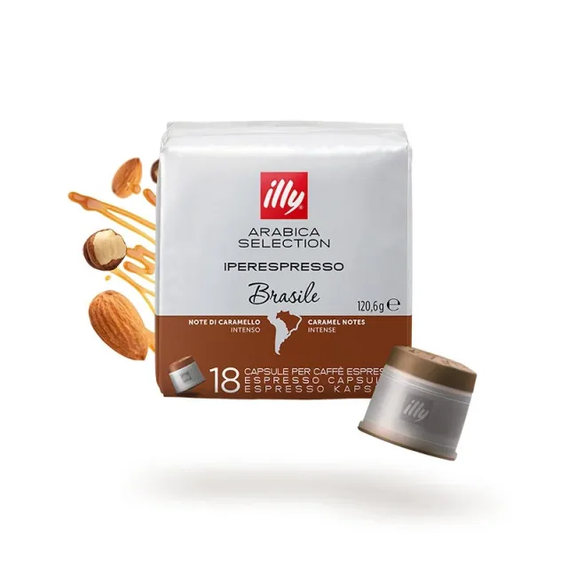 Illy Caffe Capsule Iperespresso Brasile 18pz