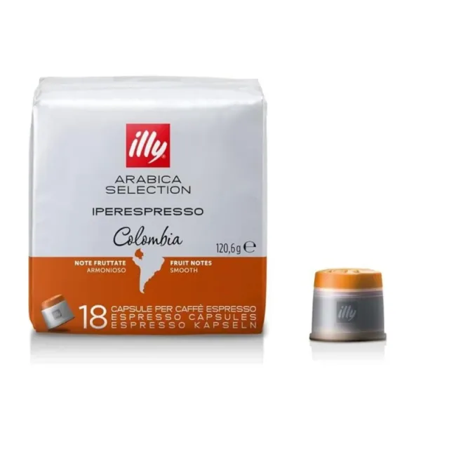 Illy Caffe Capsule Iperespresso Colombia 18pz