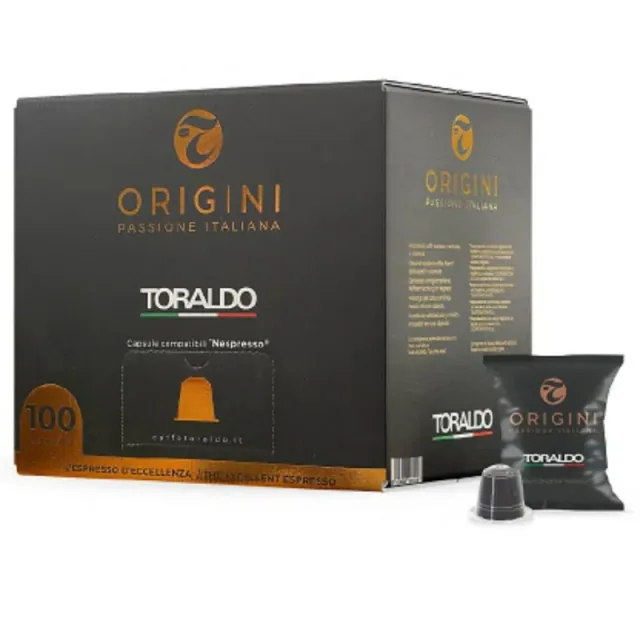 Toraldo Caffe Capsule Nespresso Origini 100pz
