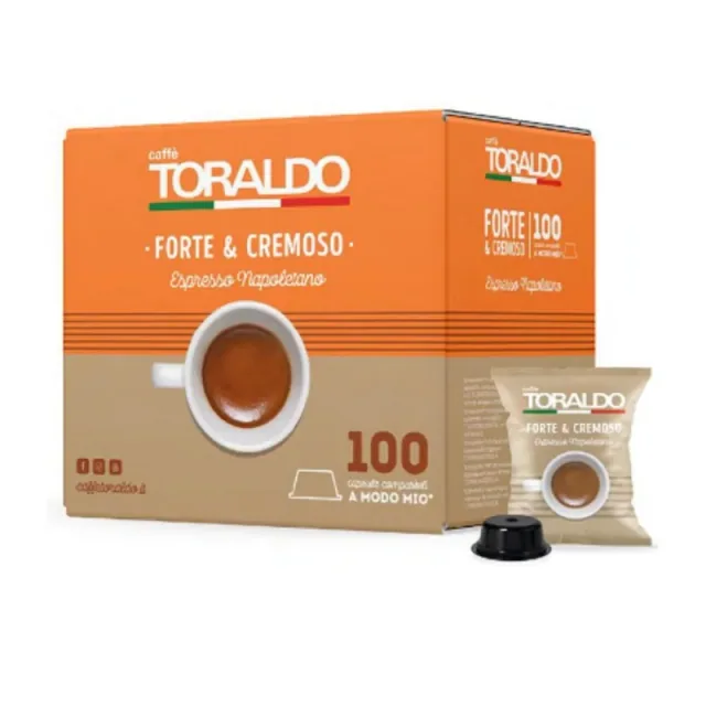 Toraldo Caffe Capsule AModo Mio Forte e Cremoso 100pz