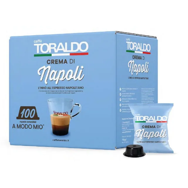 Toraldo Caffe Capsule A Modo Mio Crema di Napoli 100pz