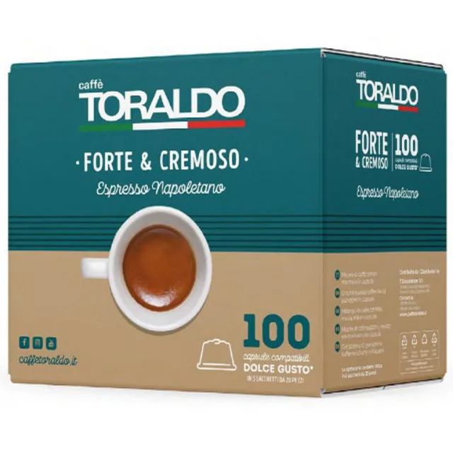 Toraldo Caffe Capsule Dolce Gusto Classica 100pz