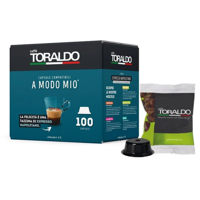 Toraldo Caffe Capsule A Modo Mio Aromatica 100pz