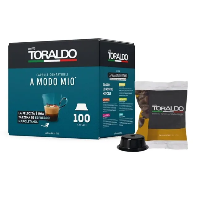 Toraldo Caffe Capsule AModo Mio Gourmet 100pz