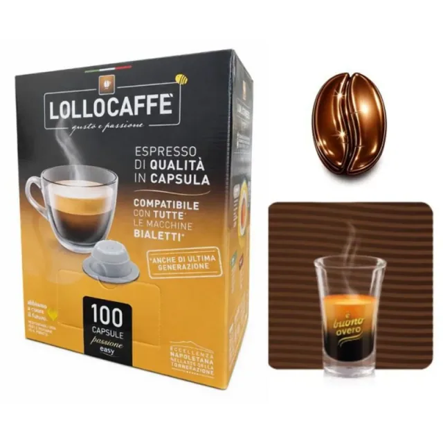 Lollo Caffe Capsule Bialetti Classica 100pz VEN