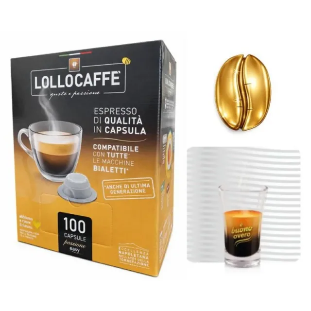 Lollo Caffe Capsule Bialetti Oro 100pz VEN