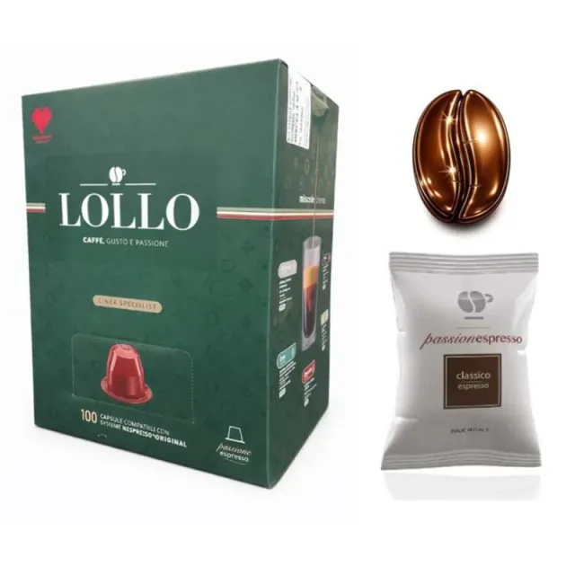 Lollo Caffe Capsule Nespresso Classica 100pz VEN