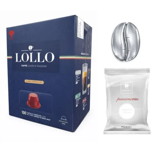 Lollo Caffe Capsule A Modo Mio Argento 100pz VEN