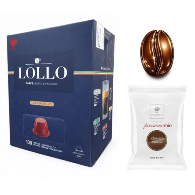 Lollo Caffe Capsule A Modo Mio Classica 100pz VEN