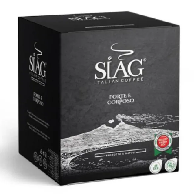 Siag Caffe Cialde 44mm Oro Nero Forte e Corposo 150pz