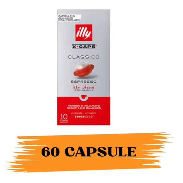 Illy Caffe Capsule X-Caps Classico 6Cnf/10pz 60pz
