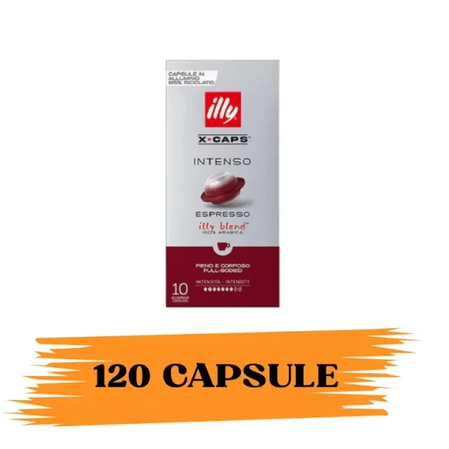 Illy Caffe Capsule X-Caps Intenso 12Cnf/10pz 120pz