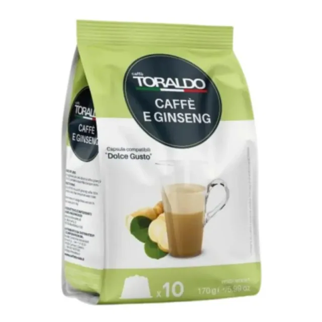 Toraldo Caffe Capsule Dolce Gusto Ginseng 10pz