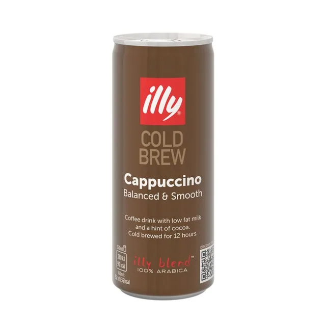 Illy Bevanda Caffe Cappuccino Cold Brew 1pz/250ml 1pz